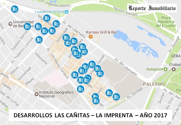 Obras en Construcción Las Cañitas 2017