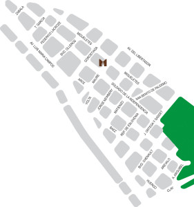 Mapa del barrio Las Cañitas mapa-barrio-cañitas